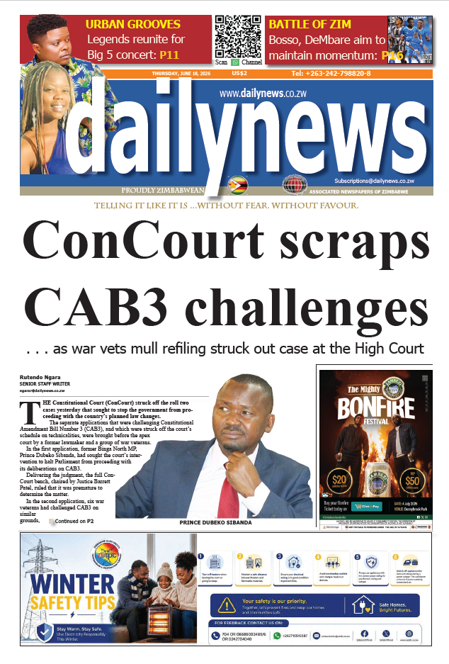 Thursday 18 June  2026